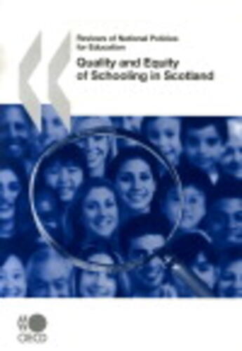 Couverture du livre « Reviews of national policies for education ; quality and equity of schooling in scotland » de  aux éditions Ocde