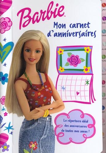 Couverture du livre « Livre anniversaire barbie » de  aux éditions Le Livre De Poche Jeunesse