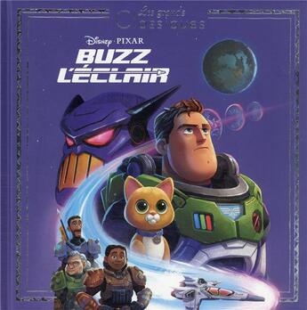 Couverture du livre « Buzz l'éclair : l'histoire du film » de Disney Pixar aux éditions Disney Hachette