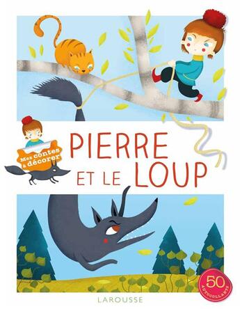 Couverture du livre « Pierre et le loup » de Lebrun/Grandgirard aux éditions Larousse