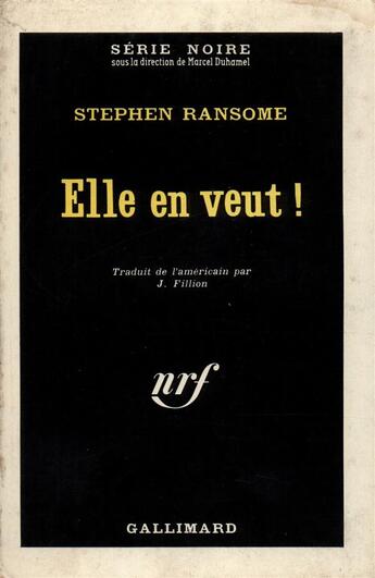 Couverture du livre « Elle en veut! » de Ransome Stephen aux éditions Gallimard