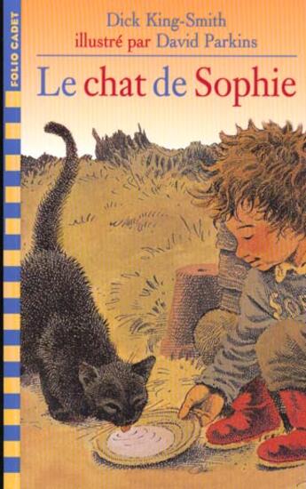 Couverture du livre « Le chat de sophie » de Dick King-Smith aux éditions Gallimard-jeunesse