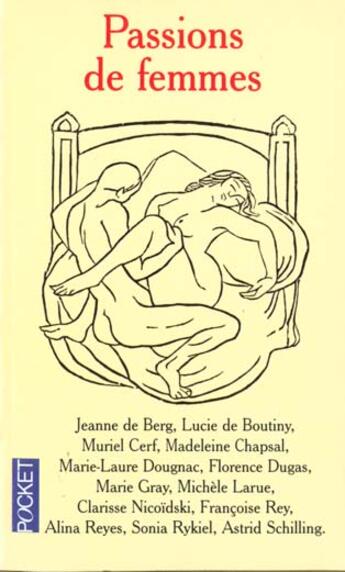 Couverture du livre « Passions de femmes » de  aux éditions Pocket