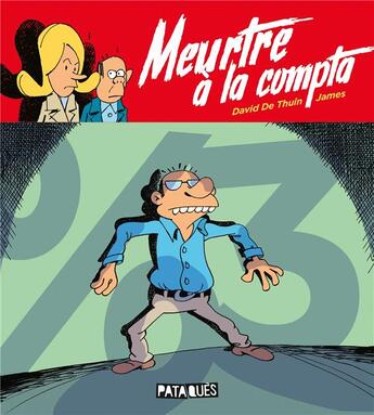 Couverture du livre « Meurtre à la compta » de James et David De Thuin aux éditions Delcourt