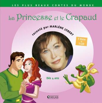 Couverture du livre « La princesse et le crapaud » de Jobert aux éditions Glenat Jeunesse