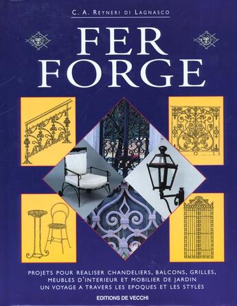 Couverture du livre « Fer forge » de Reyneri Di Lagnasco aux éditions De Vecchi