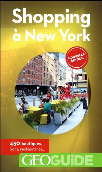 Couverture du livre « GEOguide ; shopping à New York » de Collectif Gallimard aux éditions Gallimard-loisirs