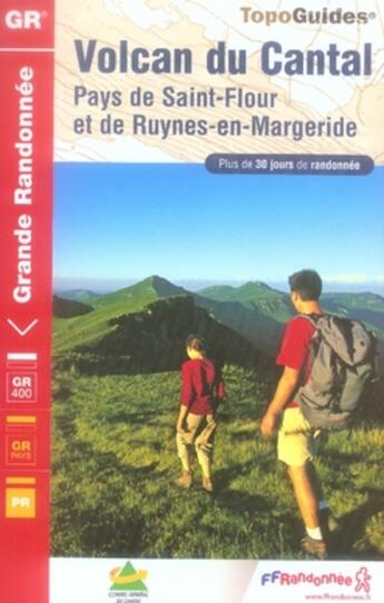 Couverture du livre « Volcan du cantal, pays de saint-flour et de ruynes-en-margeride » de  aux éditions Ffrp