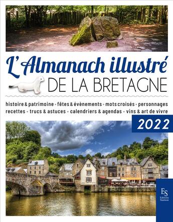 Couverture du livre « L'almanach illustré de la Bretagne 2022 » de  aux éditions Editions Sutton