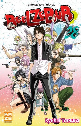 Couverture du livre « Beelzebub t.28 » de Ryuhei Tamura aux éditions Crunchyroll