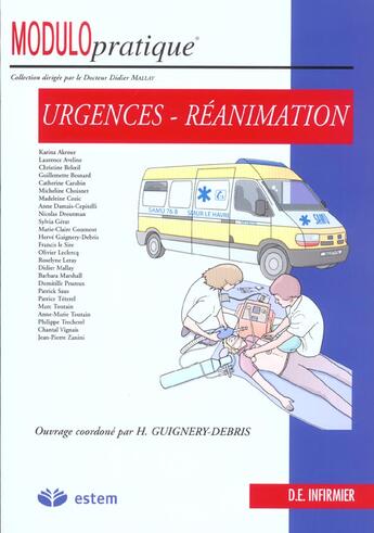 Couverture du livre « Urgence reanimation modulo pratique » de Mallay... aux éditions Estem