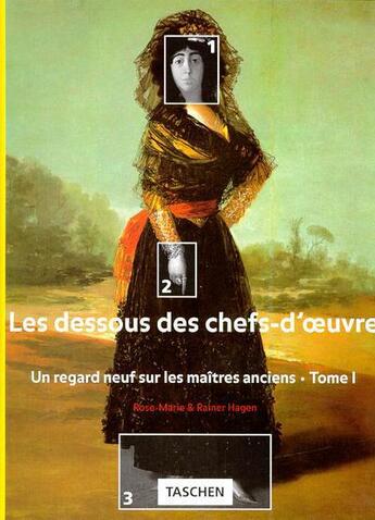 Couverture du livre « Les dessous des chefs-d'oeuvre t.1 » de Rose-Marie Hagen et Rainer Hagen aux éditions Taschen