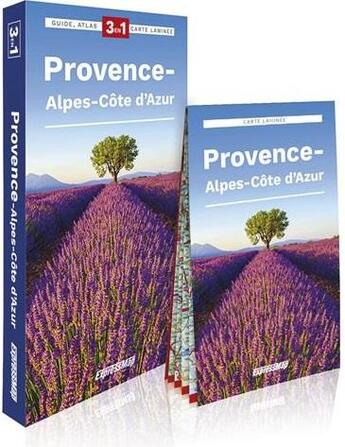 Couverture du livre « Provence-Alpes-Côte d'Azur » de  aux éditions Expressmap