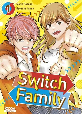 Couverture du livre « Switch Family T01 » de Marie Sasano aux éditions Ki-oon