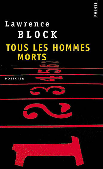 Couverture du livre « Tous les hommes morts » de Lawrence Block aux éditions Points