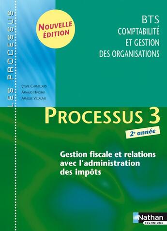 Couverture du livre « BTS CGO ; gestion fiscale et relations avec l'administration des impôts ; livre de l'élève (édition 2009) » de Chamillard/Hingray aux éditions Nathan