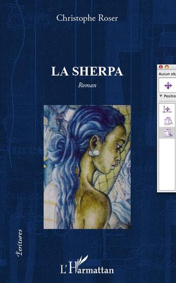 Couverture du livre « La sherpa » de Christophe Roser aux éditions L'harmattan