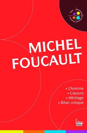 Couverture du livre « Michel Foucault » de  aux éditions Sciences Humaines