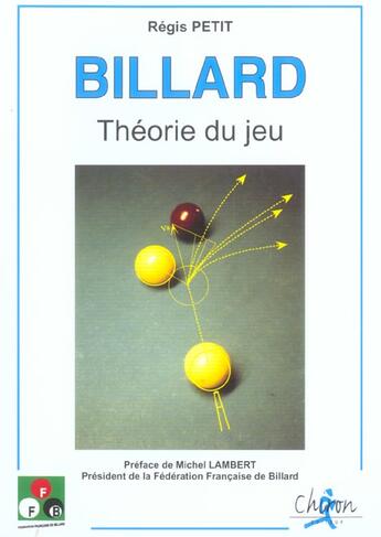 Couverture du livre « Billard ; théorie du jeu » de Petit aux éditions Chiron