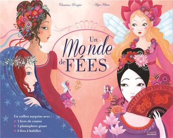 Couverture du livre « Un monde de fées » de Christine Pompei et Anja Klauss aux éditions La Martiniere Jeunesse