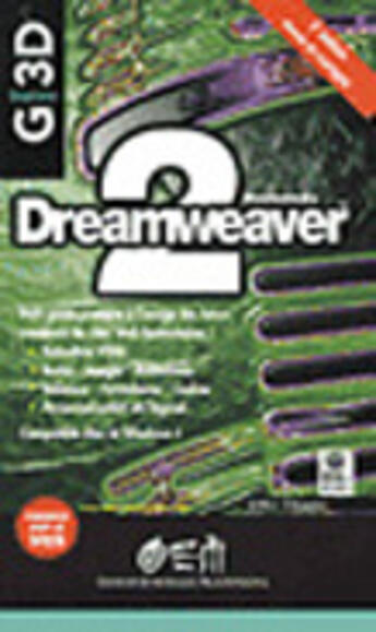 Couverture du livre « Dreamweaver 2 » de Gilles Chapuis aux éditions Eyrolles