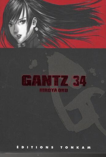 Couverture du livre « Gantz t.34 » de Hiroya Oku aux éditions Delcourt