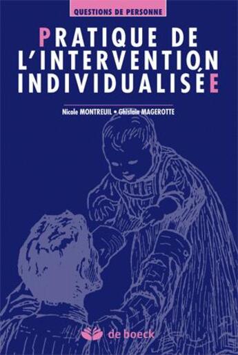 Couverture du livre « Pratique intervention individualisee » de  aux éditions De Boeck Superieur