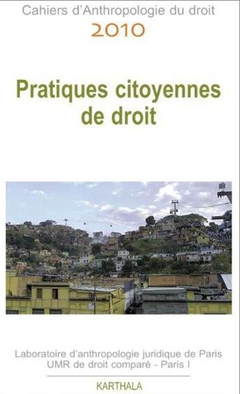 Couverture du livre « Pratiques citoyennes de droit » de Laj aux éditions Karthala