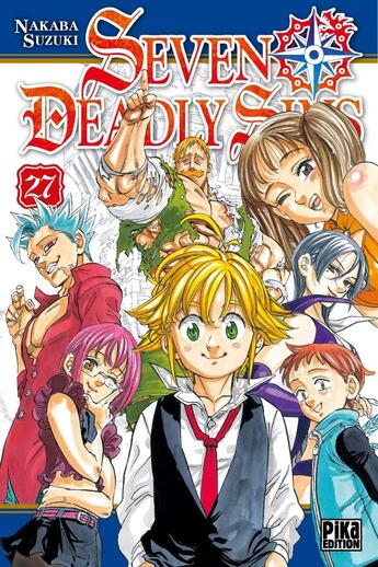 Couverture du livre « Seven Deadly Sins Tome 27 » de Nakaba Suzuki aux éditions Pika