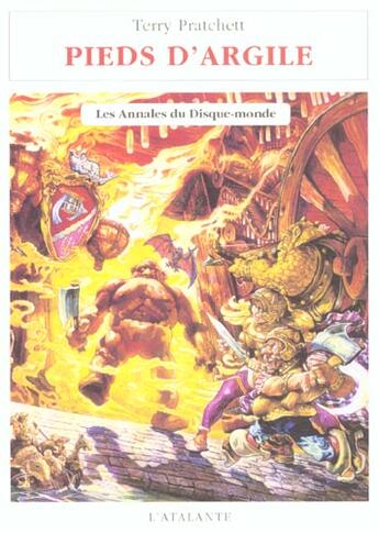 Couverture du livre « Les Annales du Disque-Monde Tome 19 » de Terry Pratchett aux éditions L'atalante