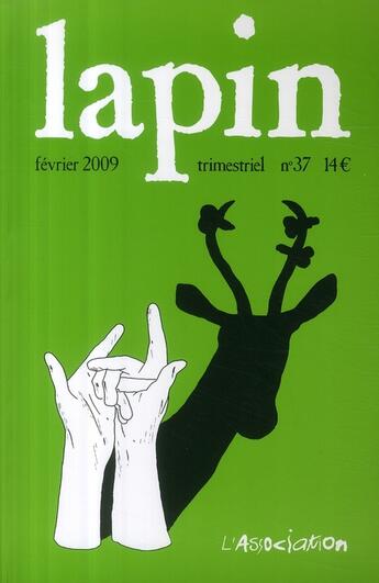 Couverture du livre « LAPIN n.37 » de  aux éditions L'association