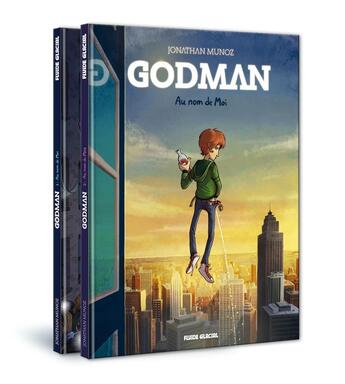 Couverture du livre « Godman : Tome 1 et Tome 2 » de Jonathan Munoz aux éditions Fluide Glacial