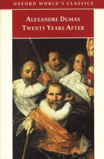 Couverture du livre « Twenty Years After » de Alexandre Dumas (Pere) aux éditions Oxford University Press Uk