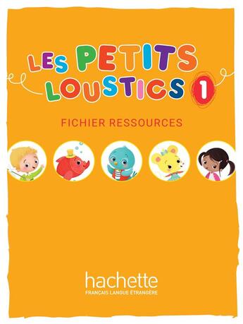 Couverture du livre « Les petits loustics 1 ; fichier ressources » de Hugues Denisot aux éditions Hachette Fle