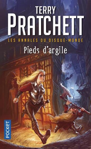 Couverture du livre « Les Annales du Disque-Monde Tome 19 : pieds d'argile » de Terry Pratchett aux éditions Pocket