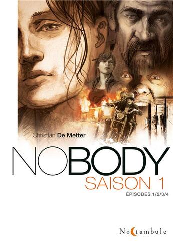 Couverture du livre « No body - saison 1 : Intégrale Tomes 1 à 4 » de Christian De Metter aux éditions Soleil