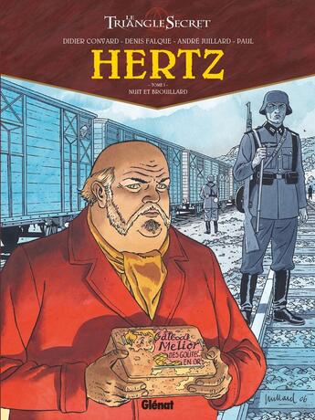 Couverture du livre « Le triangle secret - Hertz Tome 1 » de Didier Convard et Denis Falque et Collectif aux éditions Glenat