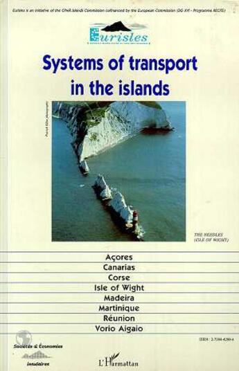 Couverture du livre « Les systemes de transport dans les iles - systems of transport in the islands » de  aux éditions L'harmattan