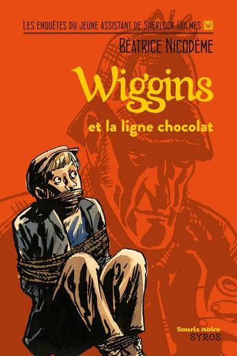 Couverture du livre « Wiggins et la ligne chocolat » de Beatrice Nicodeme et Jacques Ferrandez aux éditions Syros