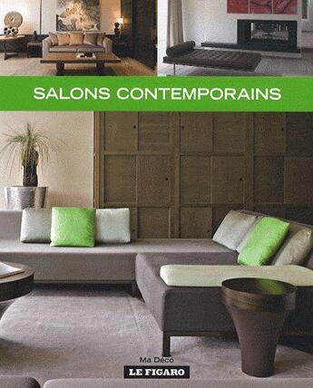 Couverture du livre « Salons contemporains » de Beta Plus aux éditions Beta-plus