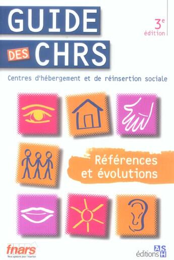 Couverture du livre « Guide des chrs 3e edition. references et evoltions (3e édition) » de Lallemand/Catah aux éditions Ash