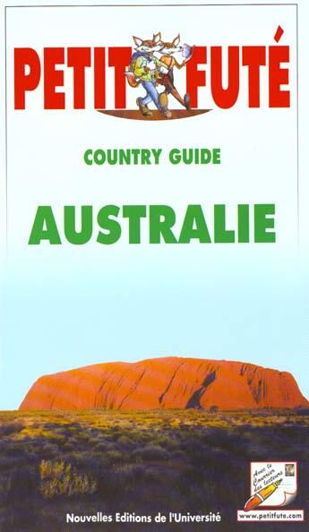 Couverture du livre « Australie 2000, le petit fute (4eme edition) » de Collectif Petit Fute aux éditions Le Petit Fute