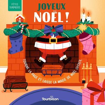 Couverture du livre « Joyeux Noël ! » de Giovana Medeiros et Harriet Stone aux éditions Tourbillon