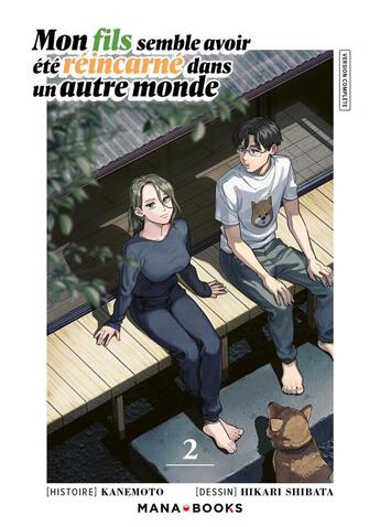 Couverture du livre « Mon fils semble avoir été réincarné dans un autre monde Tome 2 » de Kanemoto et Hikari Shibata aux éditions Mana Books