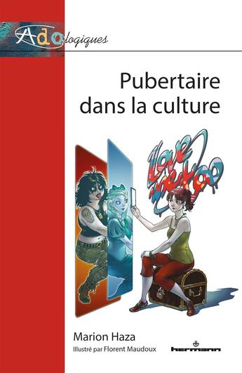 Couverture du livre « Pubertaire dans la culture » de Marion Haza aux éditions Hermann