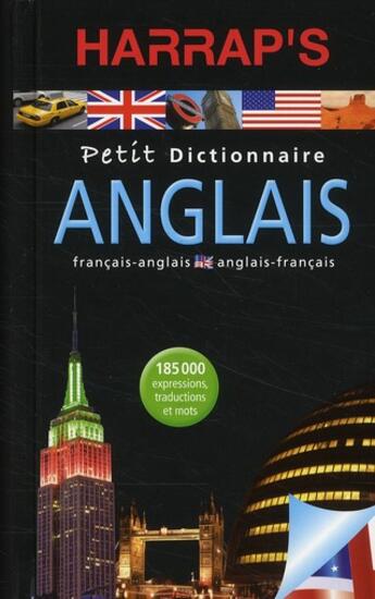 Couverture du livre « Petit dictionnaire Harrap's ; anglais-français/français-anglais (édition 2010) » de  aux éditions Harrap's