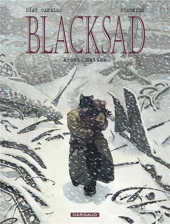 Couverture du livre « Blacksad Tome 2 : Arctic-Nation » de Juan Diaz Canales et Juanjo Guarnido aux éditions Dargaud