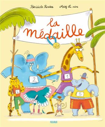 Couverture du livre « La médaille » de Benedicte Riviere et Lea Miozzo aux éditions Fleurus