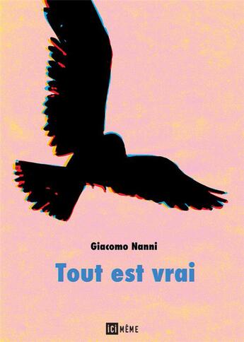 Couverture du livre « Tout est vrai » de Giacomo Nanni aux éditions Ici Meme