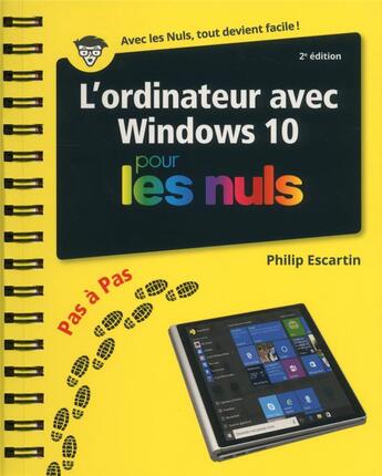 Couverture du livre « L'ordinateur (3e édition) » de Philip Escartin aux éditions First Interactive